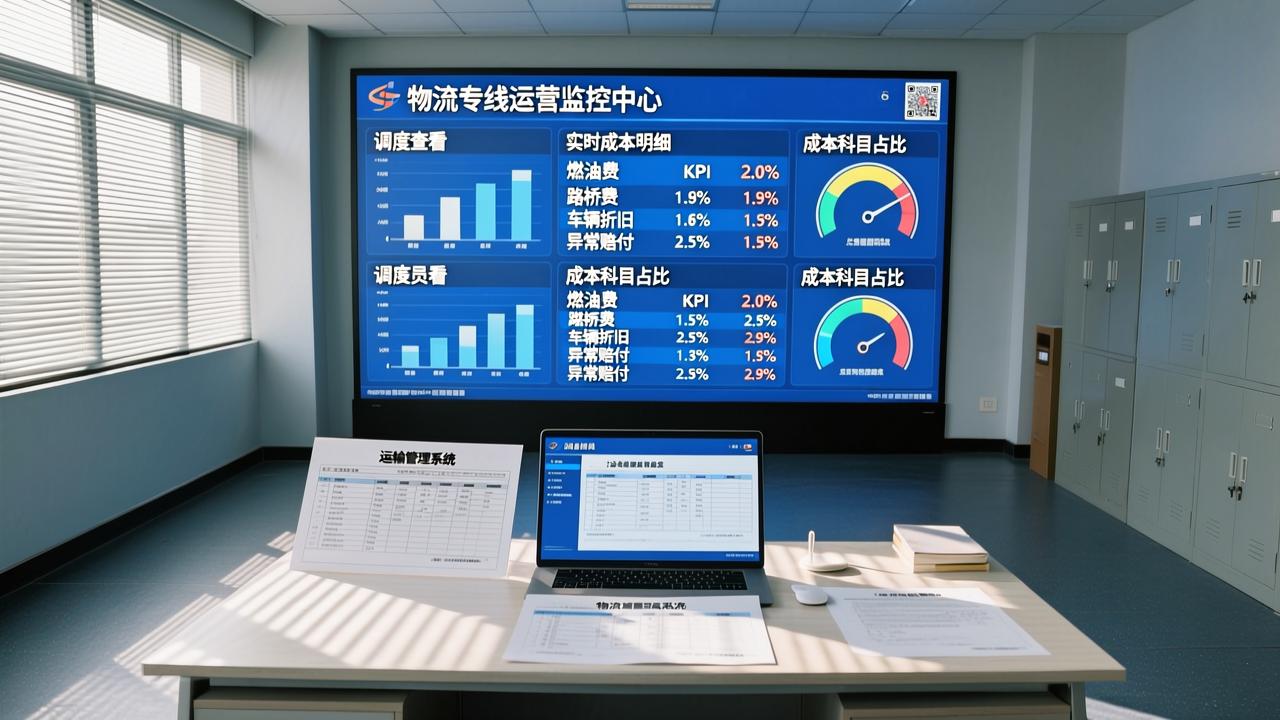 专线物流成本控制与时效优化核心指标